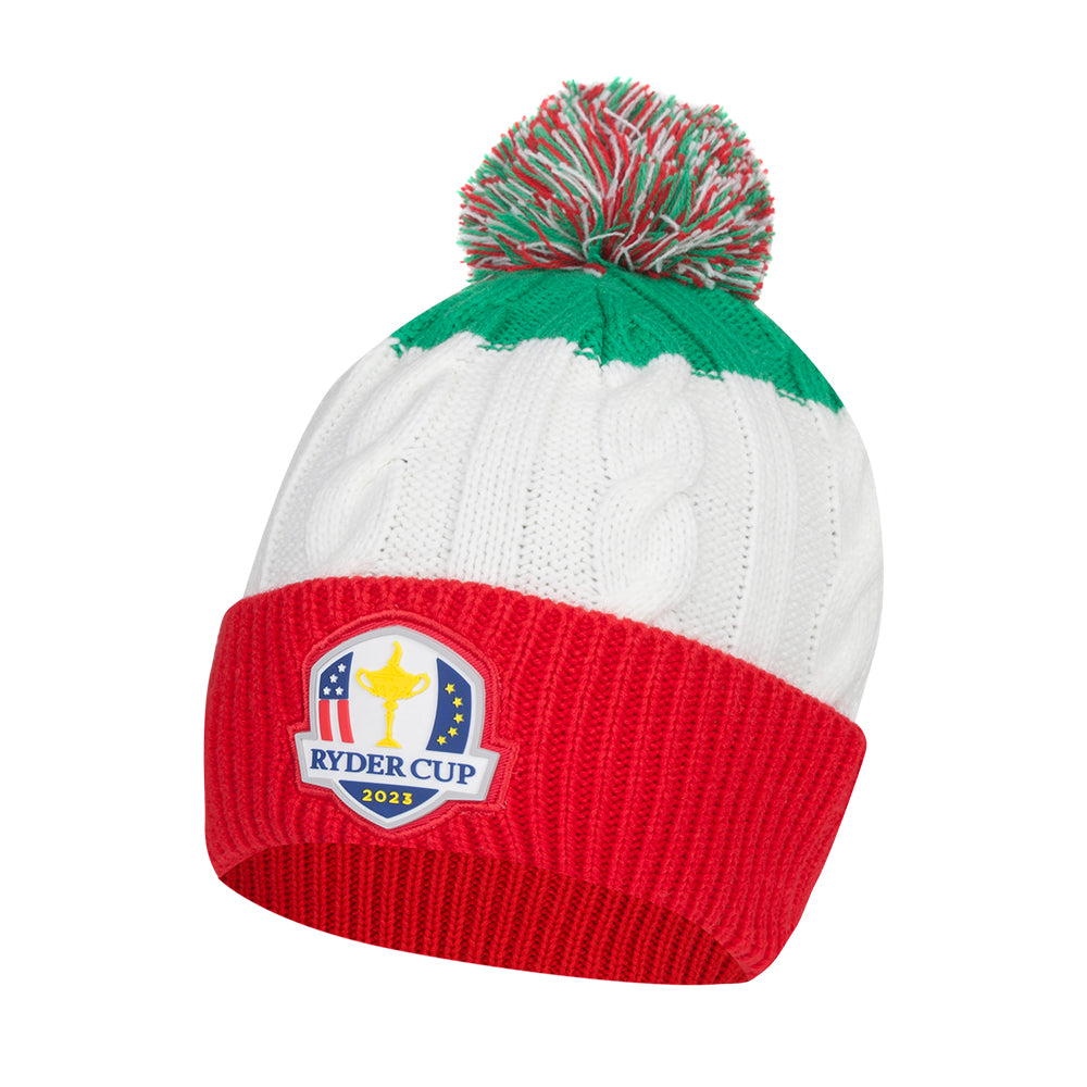 2023 Ryder Cup Rome Collection Youth Bobble Hat - Front