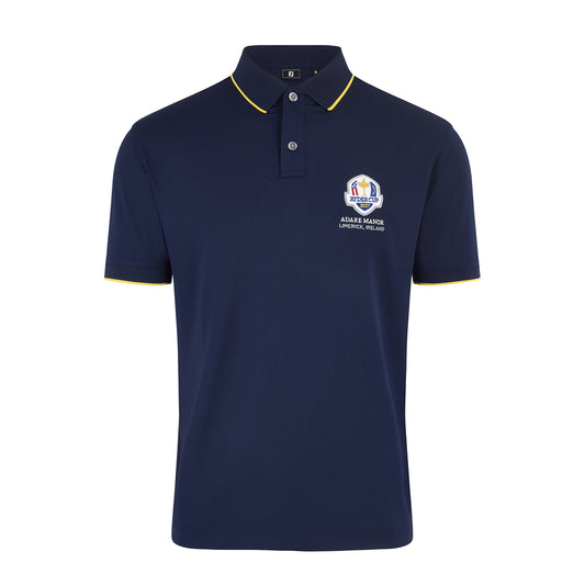 2027 Ryder Cup FootJoy Men's Navy Polo Shirt