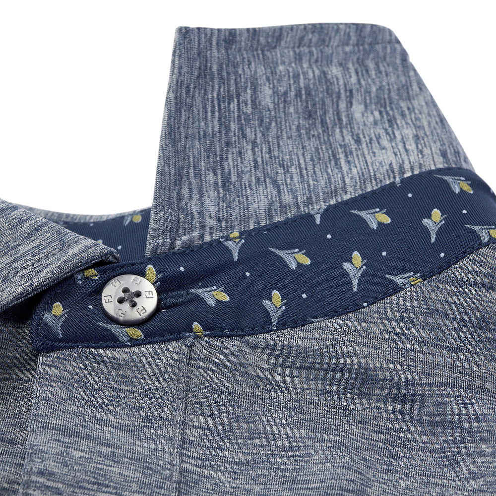 2027 Ryder Cup FootJoy Men's Navy Marl Polo Shirt