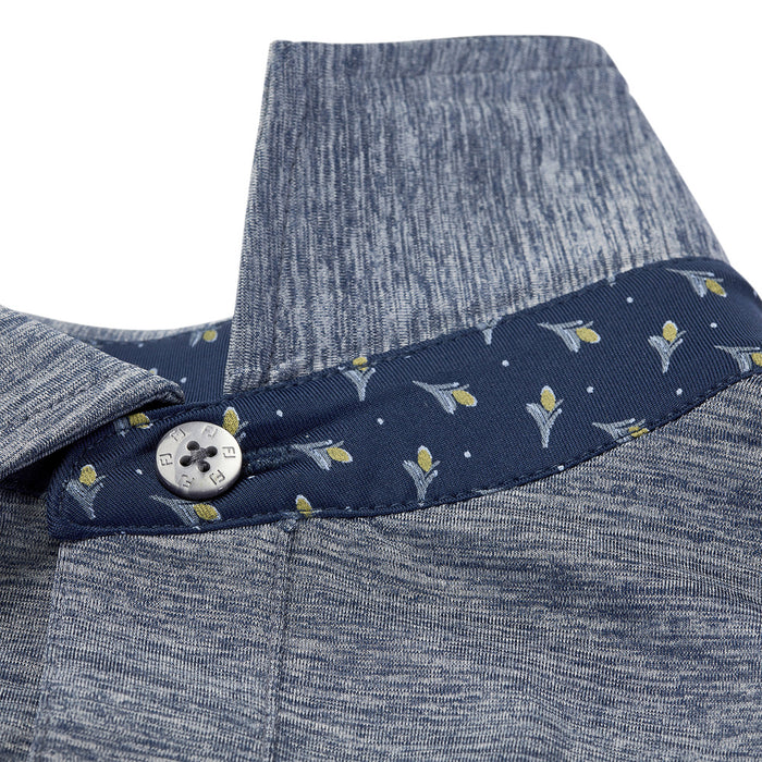 2027 Ryder Cup FootJoy Men's Navy Marl Polo Shirt