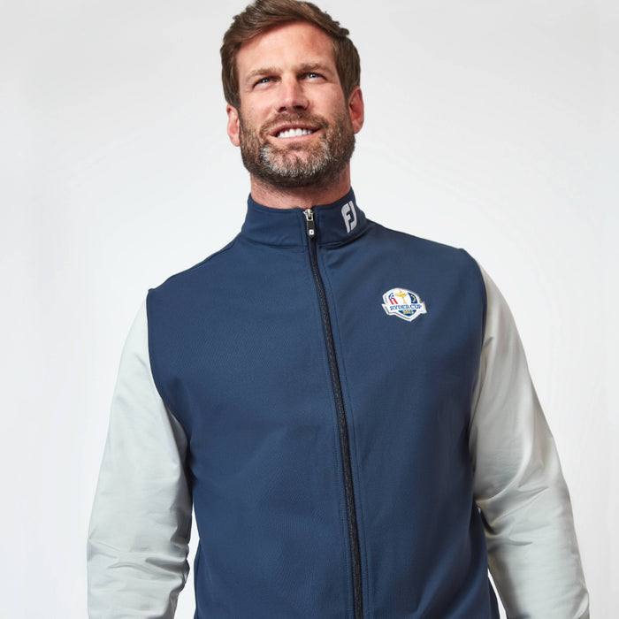 2025 Ryder Cup FootJoy Men's Navy Gilet Model
