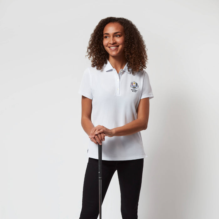 2025 Ryder Cup FootJoy Women's White Polo Model