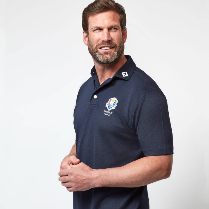 2025 Ryder Cup FootJoy Men's Navy Polo Model