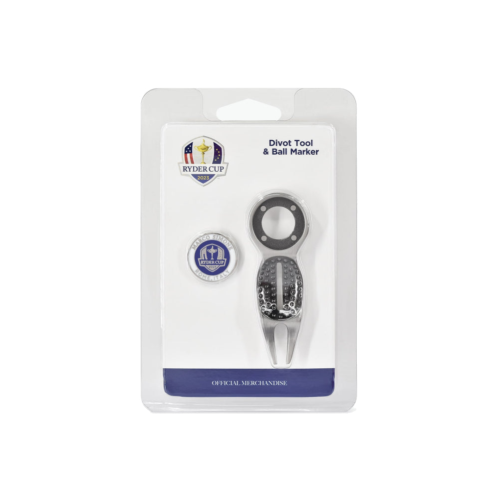 2023 Ryder Cup PRG Divot Tool and Ball Marker Gift Box Front