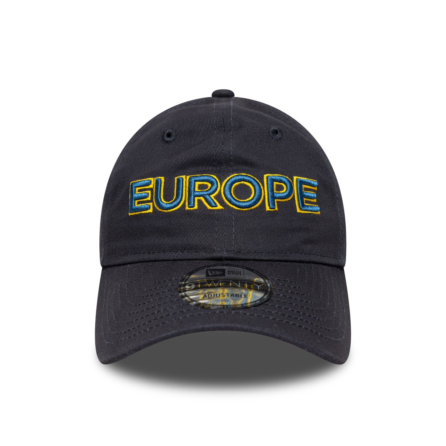 2025 Ryder Cup New Era 9Twenty Europe Wordmark Navy Cap