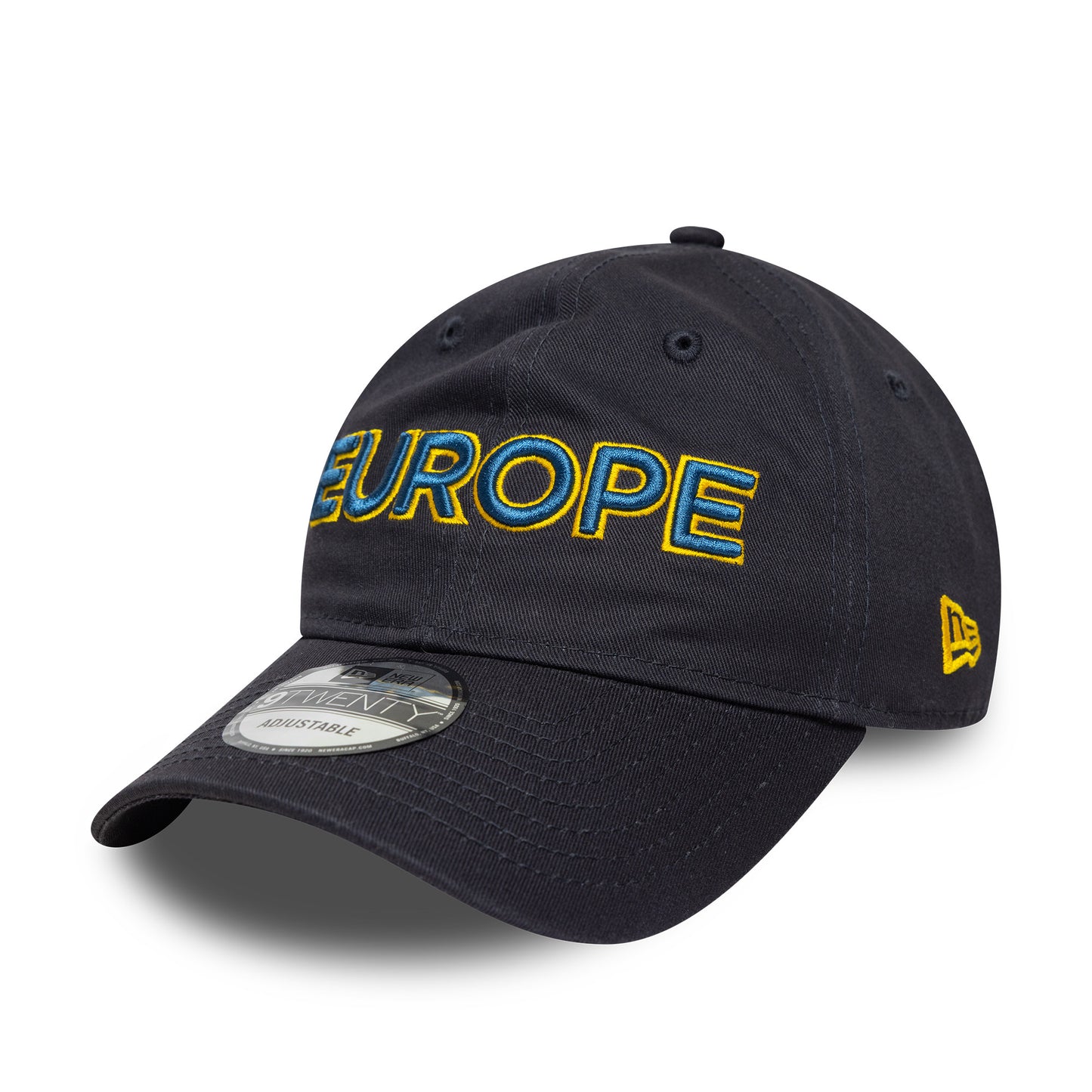 2025 Ryder Cup New Era 9Twenty Europe Wordmark Navy Cap