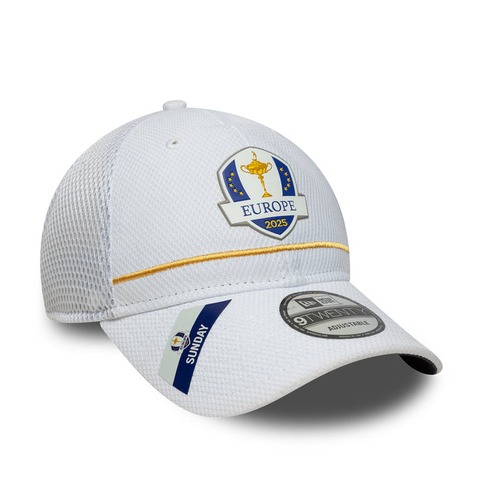 2025 Ryder Cup New Era Europe 9Twenty Sunday White Cap