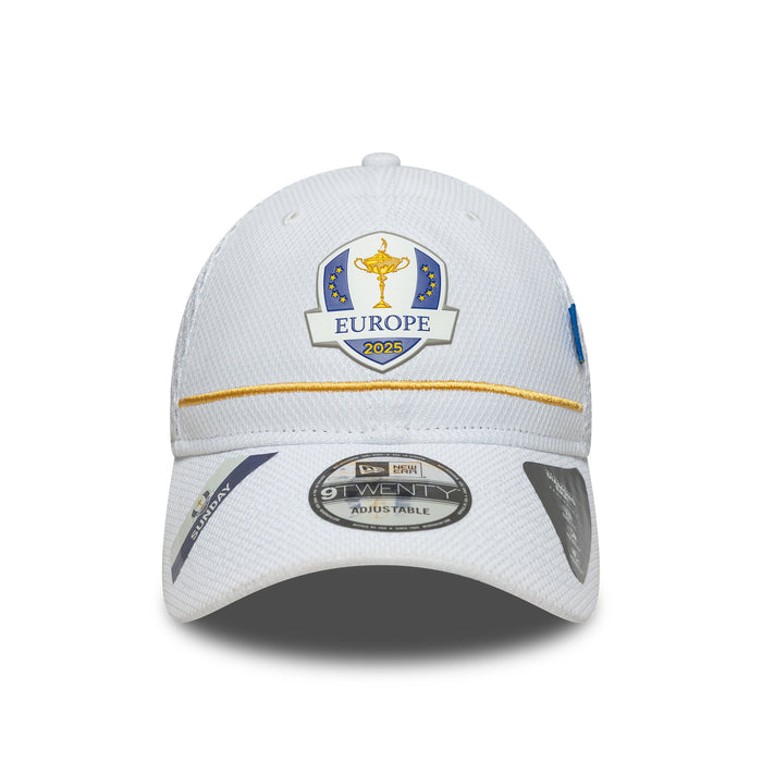 2025 Ryder Cup New Era Europe 9Twenty Sunday White Cap