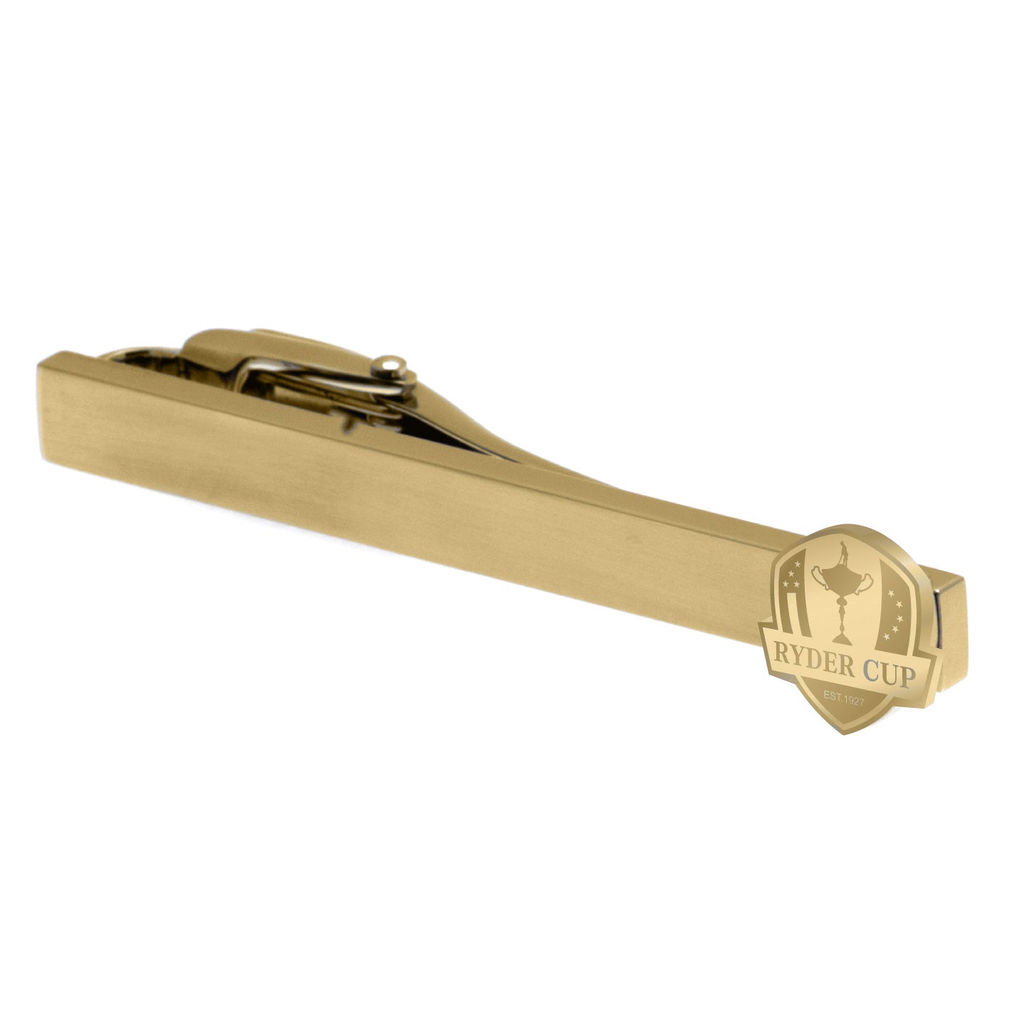 2023 Ryder Cup Gold Plated Tie Slide Front
