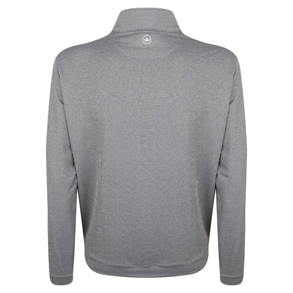 2027 Ryder Cup Peter Millar Men's Grey 1/4 Zip Mid Layer