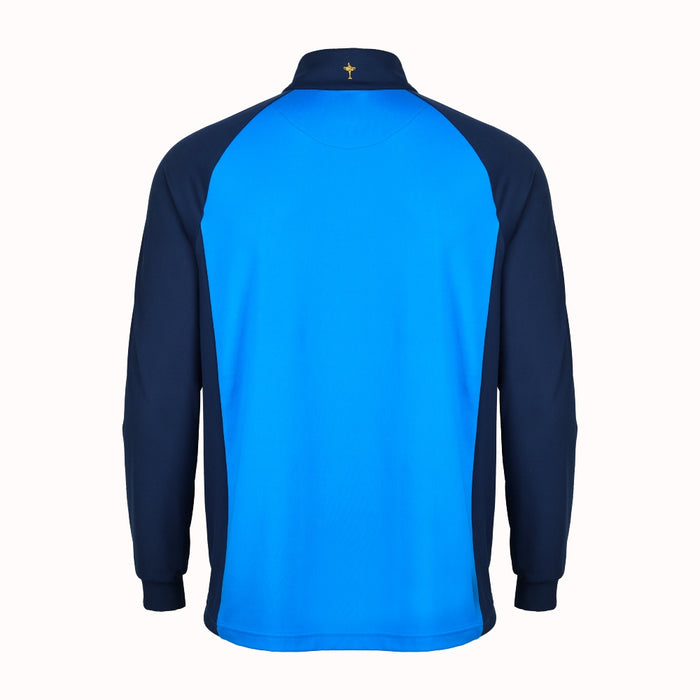 2025 Ryder Cup Fanwear Men's Royal Blue 1/4 Zip Midlayer