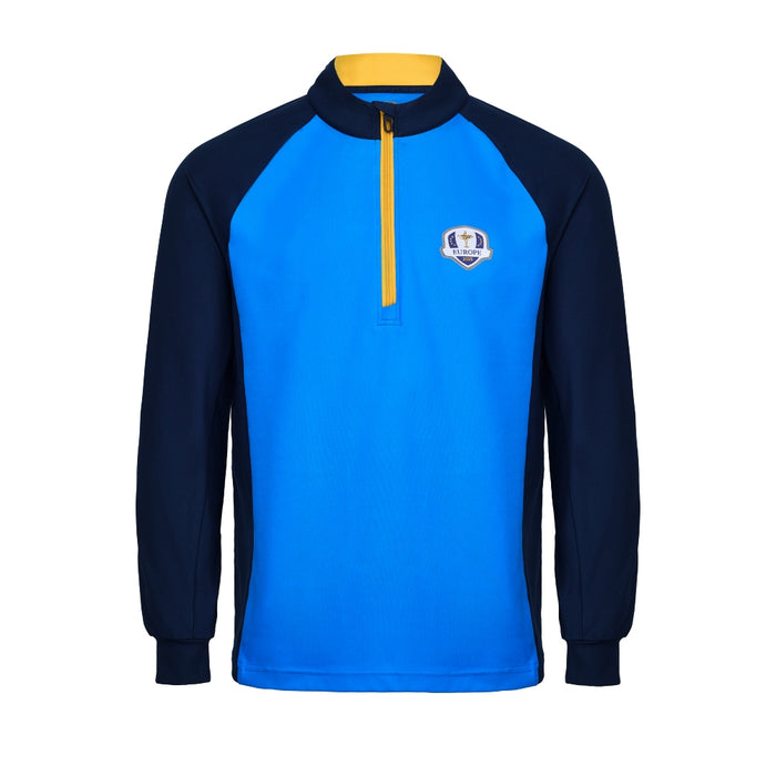 2025 Ryder Cup Fanwear Men's Royal Blue 1/4 Zip Midlayer