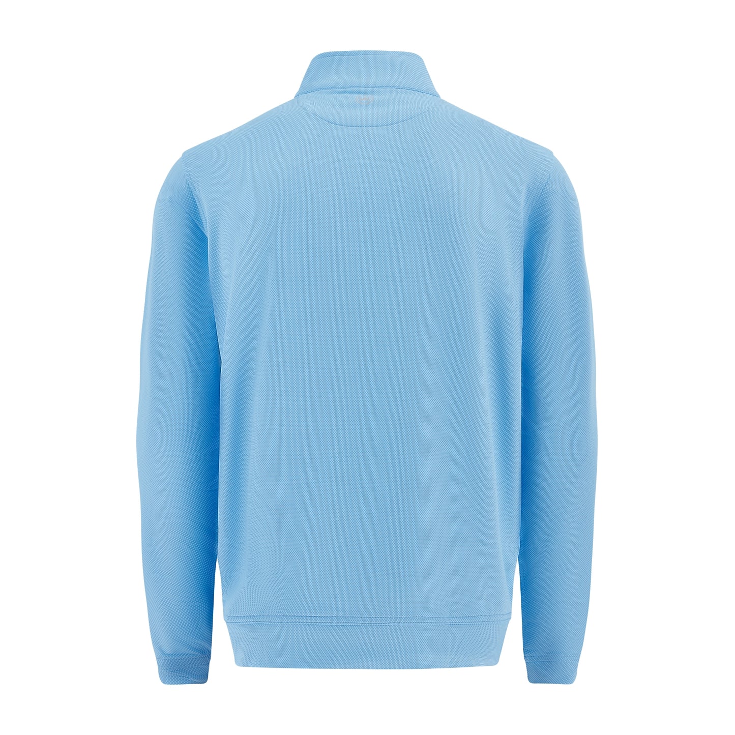 2025 Ryder Cup Peter Millar Perth Birdseye Pattern Blue Quarter Zip