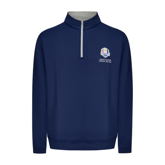 2027 Ryder Cup Peter Millar Men's Perth Navy Quarter Zip