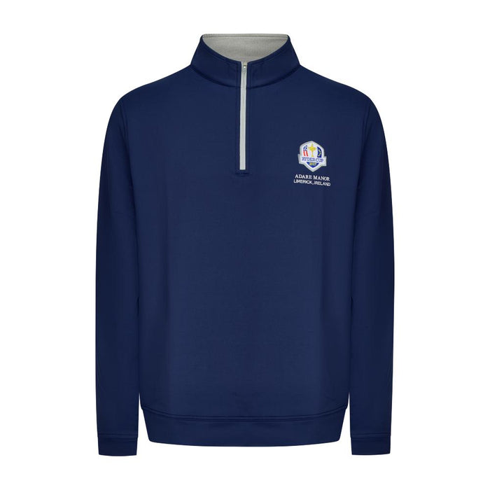 2027 Ryder Cup Peter Millar Men's Perth Navy Quarter Zip