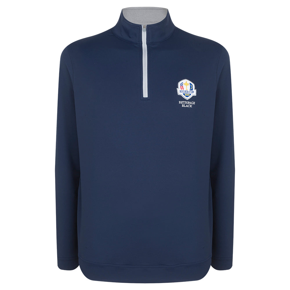 2025 Ryder Cup Peter Millar Men's Navy Perth 1/4 Zip