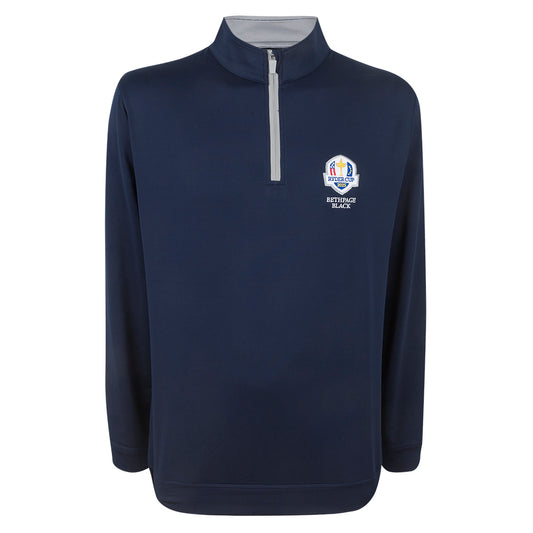 2025 Ryder Cup Glenmuir Men's Contrast Navy Quarter Zip