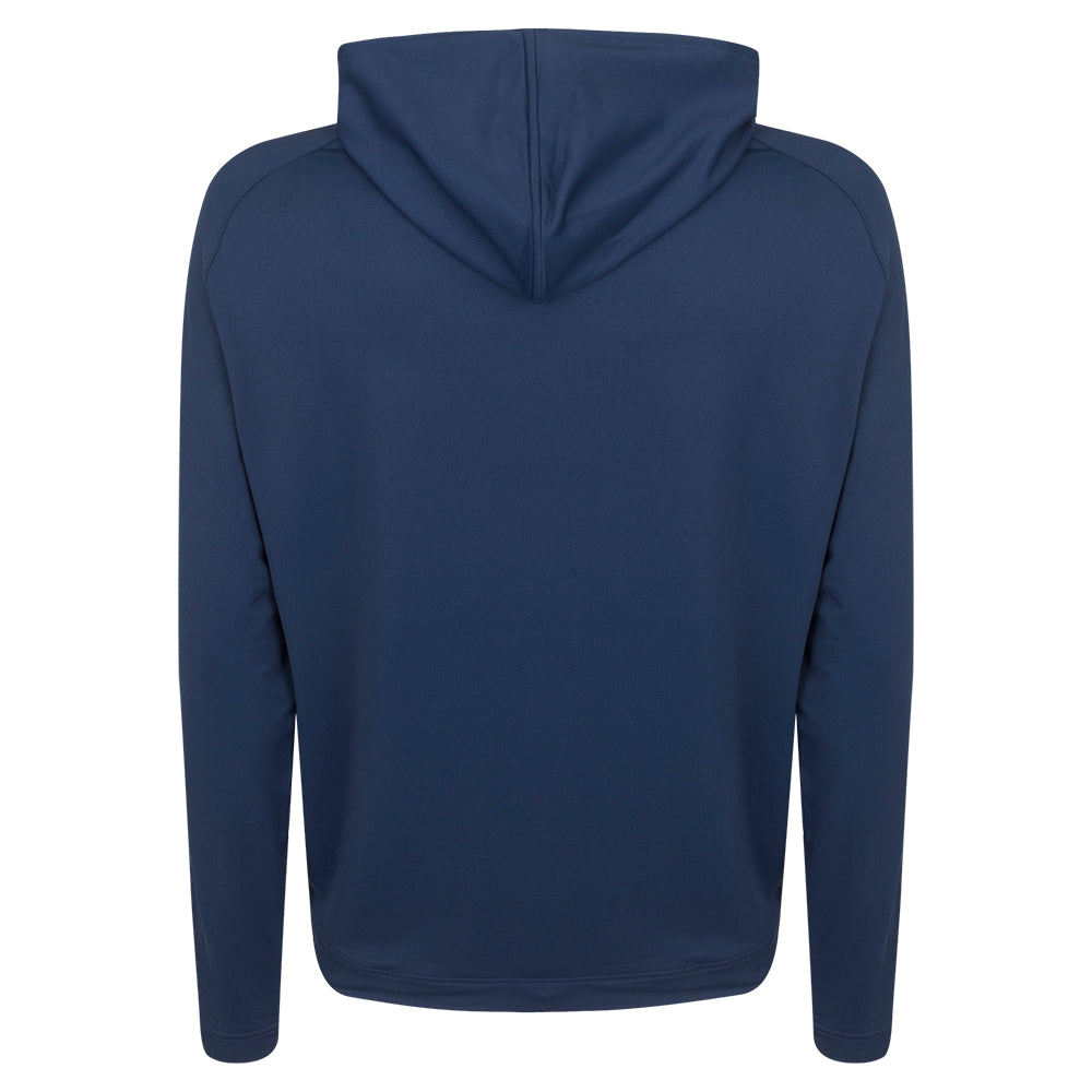 2025 Ryder Cup Peter Millar Men's Navy Pine Performance Hoodie Back