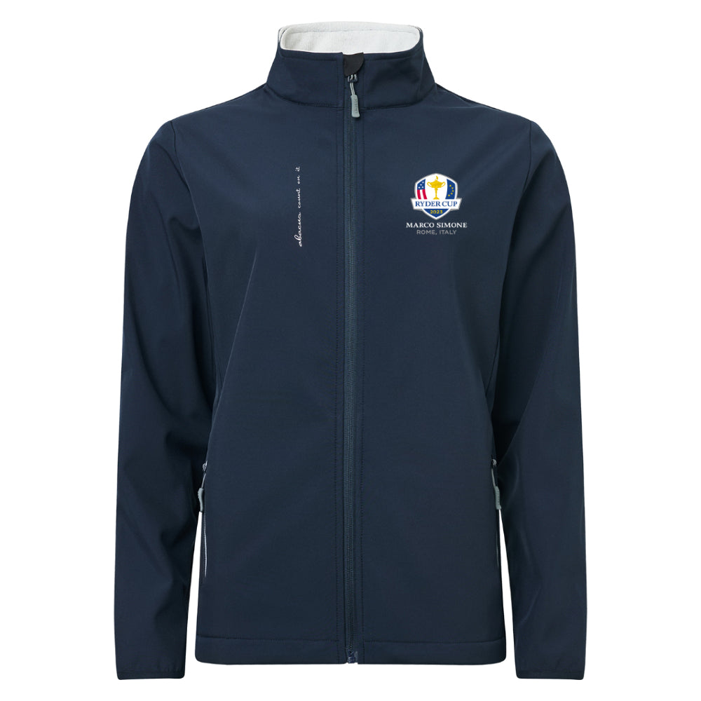 2023 Ryder Cup Abacus Women&#39;s Muirfield Warm Softshell Jacket Front