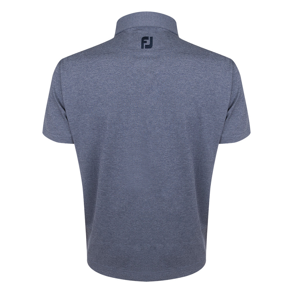 2025 Ryder Cup FootJoy Men's Heather Navy Polo Back