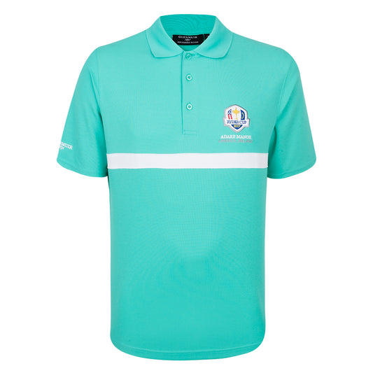2027 Ryder Cup Glenmuir Men's Green Striped Polo Shirt