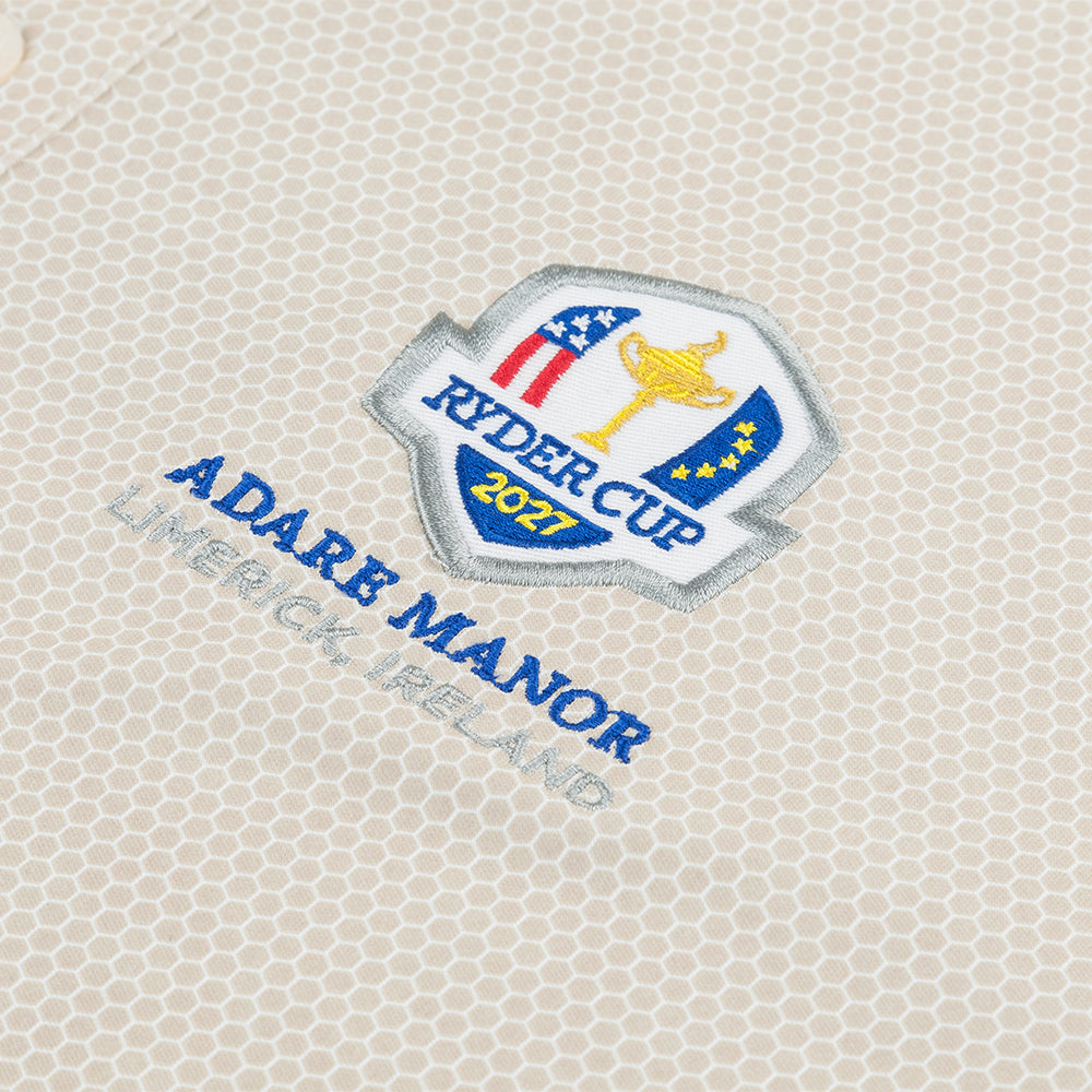 2027 Ryder Cup Abacus Men's Headfort Stone Polo