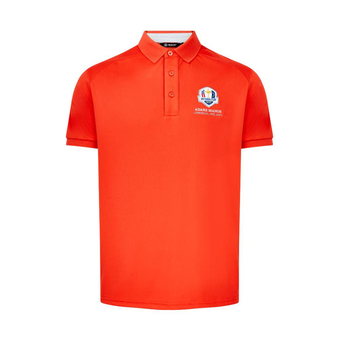 2027 Ryder Cup Abacus Men's Hammel Orange Polo Shirt