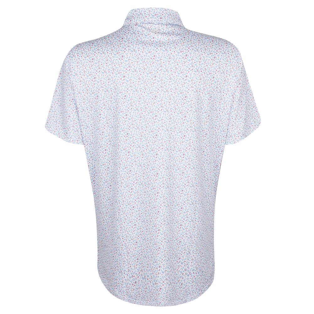 2025 Ryder Cup Peter Millar Men's Geo Pattern Polo Shirt