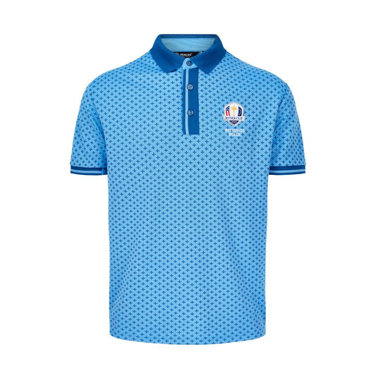 2025 Ryder Cup Abacus Men's Dunsten Blue Polo Shirt