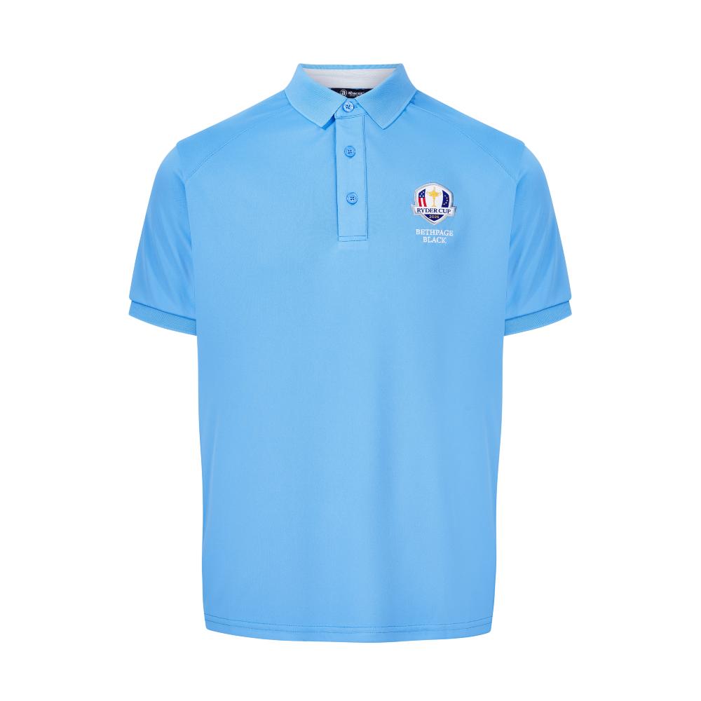 2025 Ryder Cup Abacus Men's Hammel Blue Polo Shirt