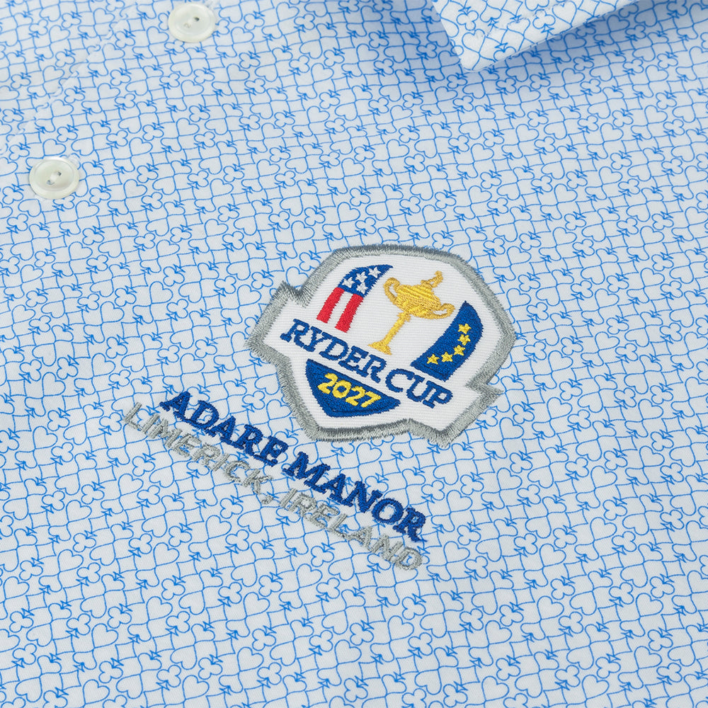 2027 Ryder Cup Glenmuir Men's Playcards Print Polo Shirt