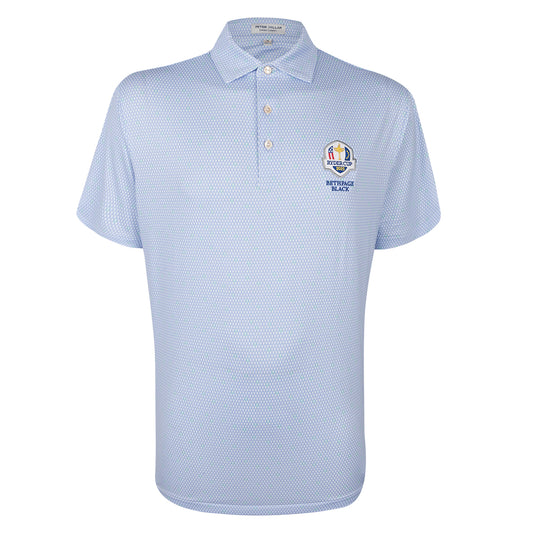 2025 Ryder Cup Peter Millar Men's Geo Skull Performance Polo Shirt