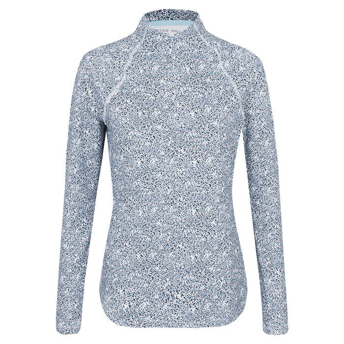 2027 Ryder Cup Peter Millar Women's Pattern 1/4 Zip Mid Layer