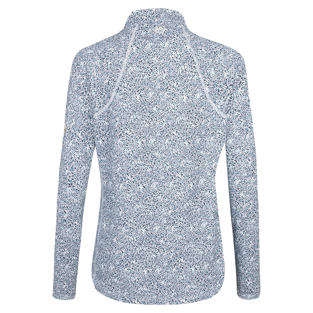 2027 Ryder Cup Peter Millar Women's Pattern 1/4 Zip Mid Layer