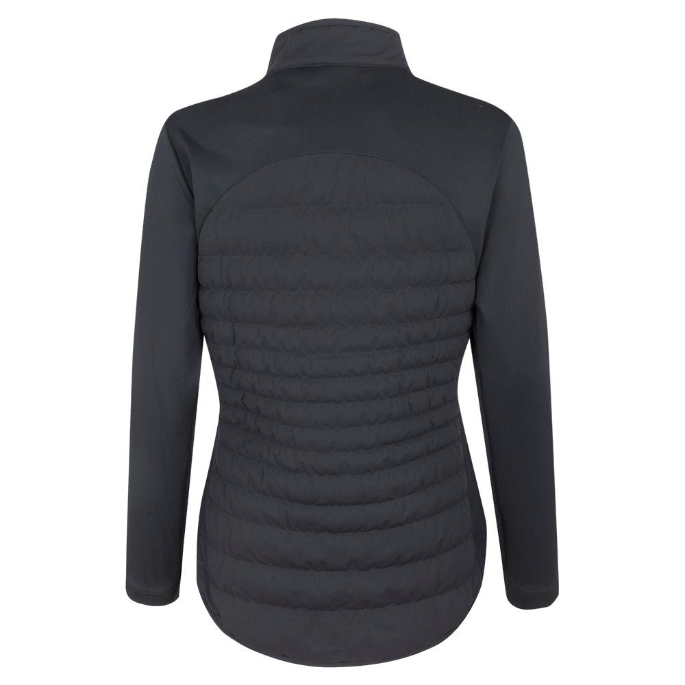 2025 Ryder Cup Peter Millar Women's Black Hybrid Jacket Back