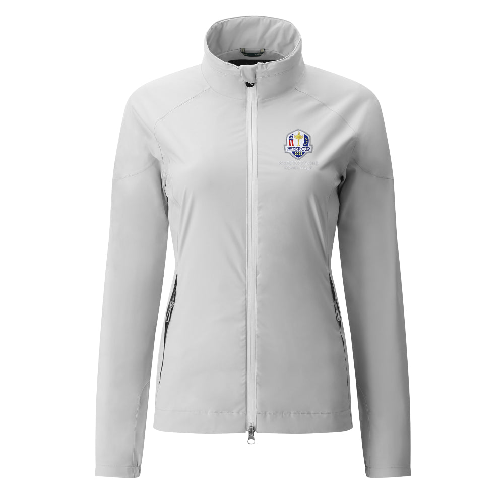 2023 Ryder Cup Chervò Ryder Cup Women&#39;s Grey Jacket Front