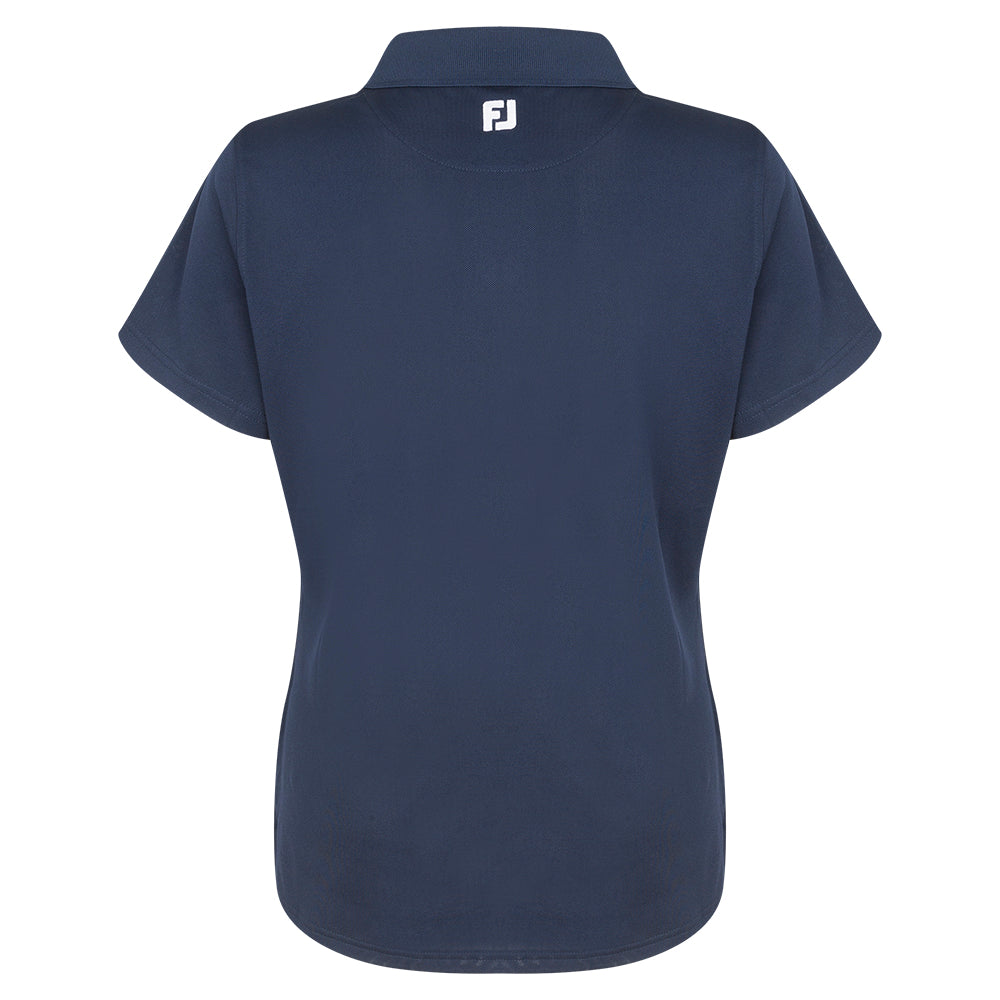 2025 Ryder Cup FootJoy Women's Navy Polo Back