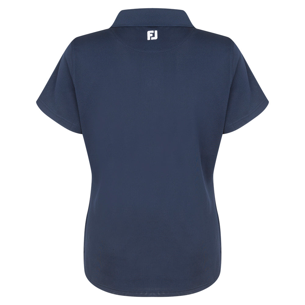 2025 Ryder Cup FootJoy Women&#39;s Navy Polo Back