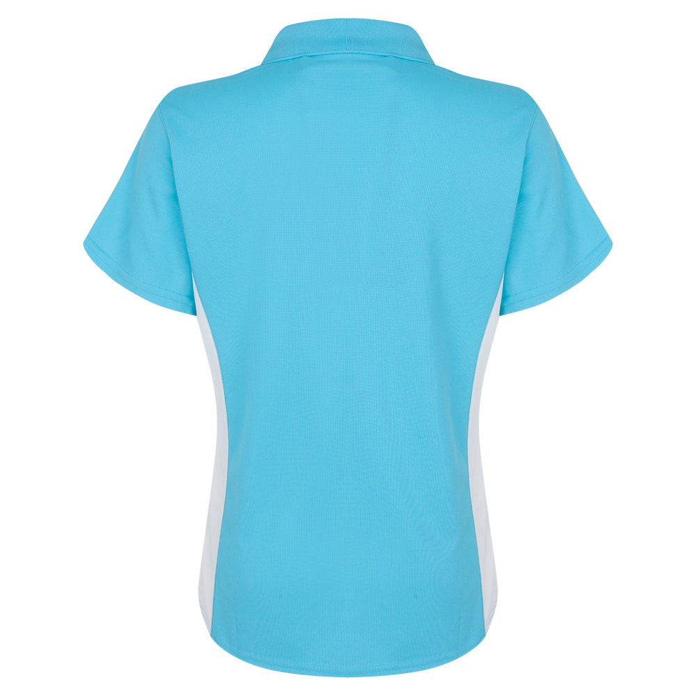2025 Ryder Cup Glenmuir Women's Sandi Blue Polo Front