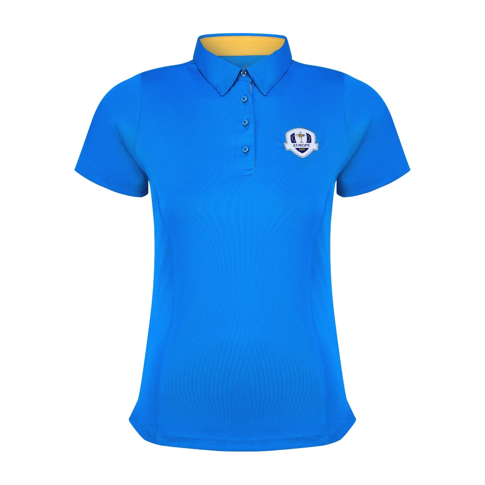 2025 Ryder Cup Fanwear Women's Royal Blue Polo Shirt