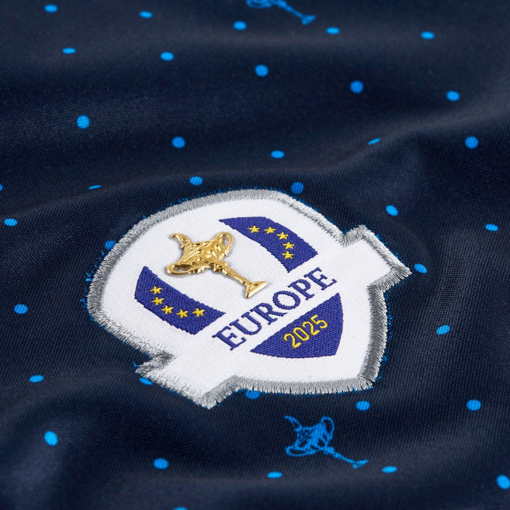 2025 Ryder Cup Fanwear Women's Trophy Print Polo Shirt