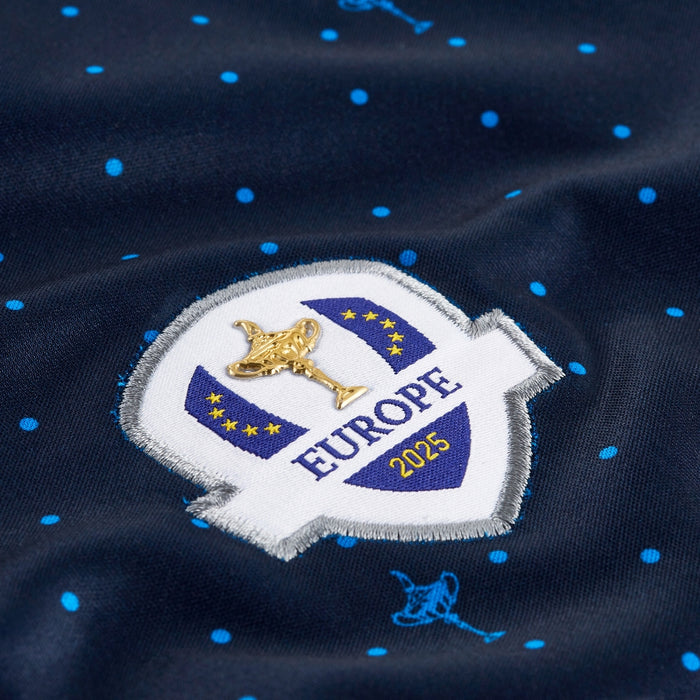 2025 Ryder Cup Fanwear Women's Trophy Print Polo Shirt