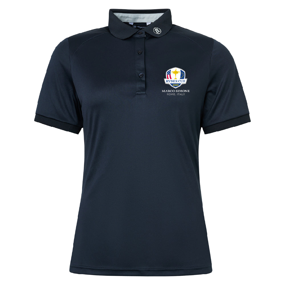 2023 Ryder Cup Abacus Women's Hammel Drycool Polo Front
