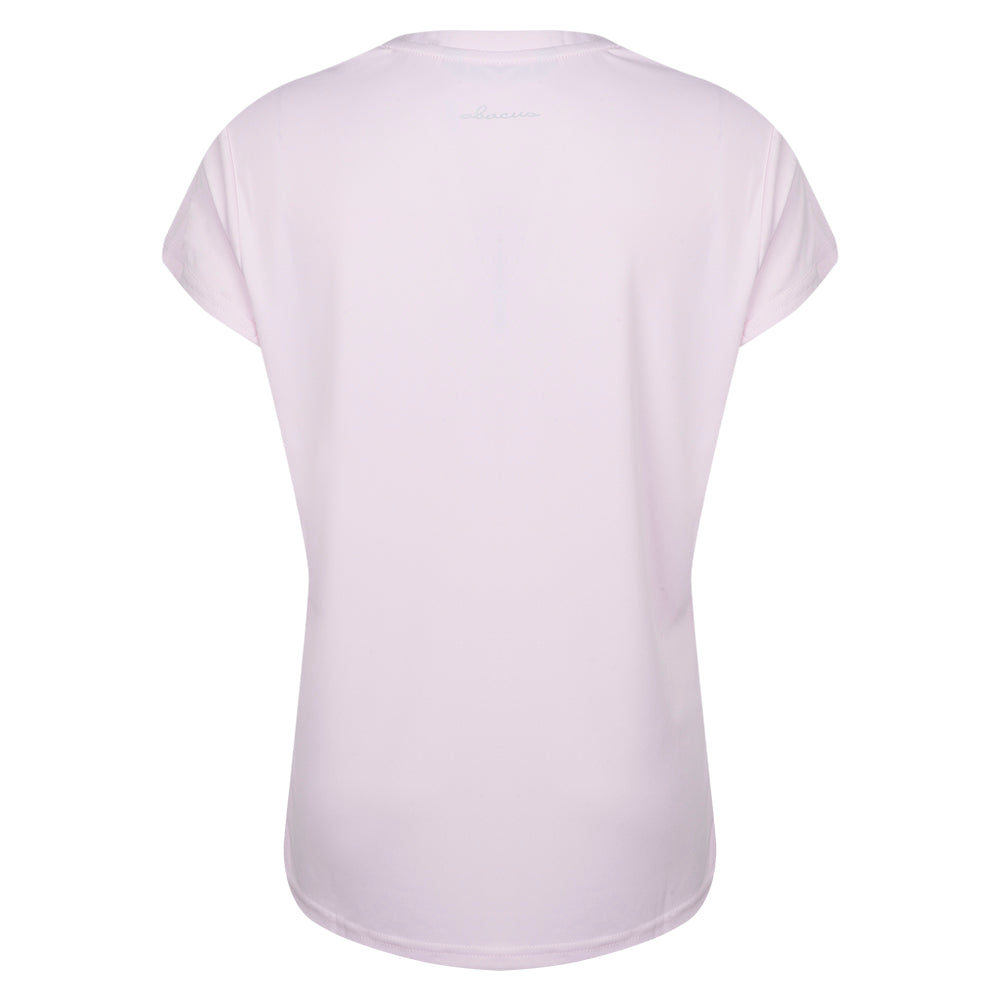 2025 Ryder Cup Abacus Women's Hammel Cup Sleeve Pink Polo Shirt