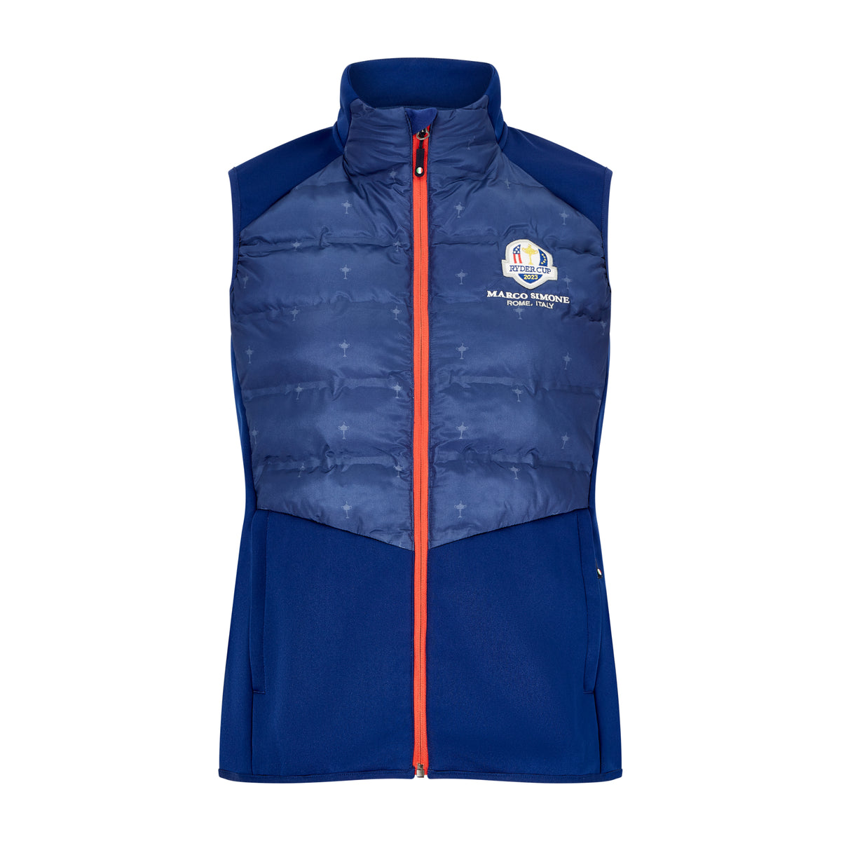2023 Ryder Cup Rome Collection Women&#39;s Trophy Padded Gilet - Front
