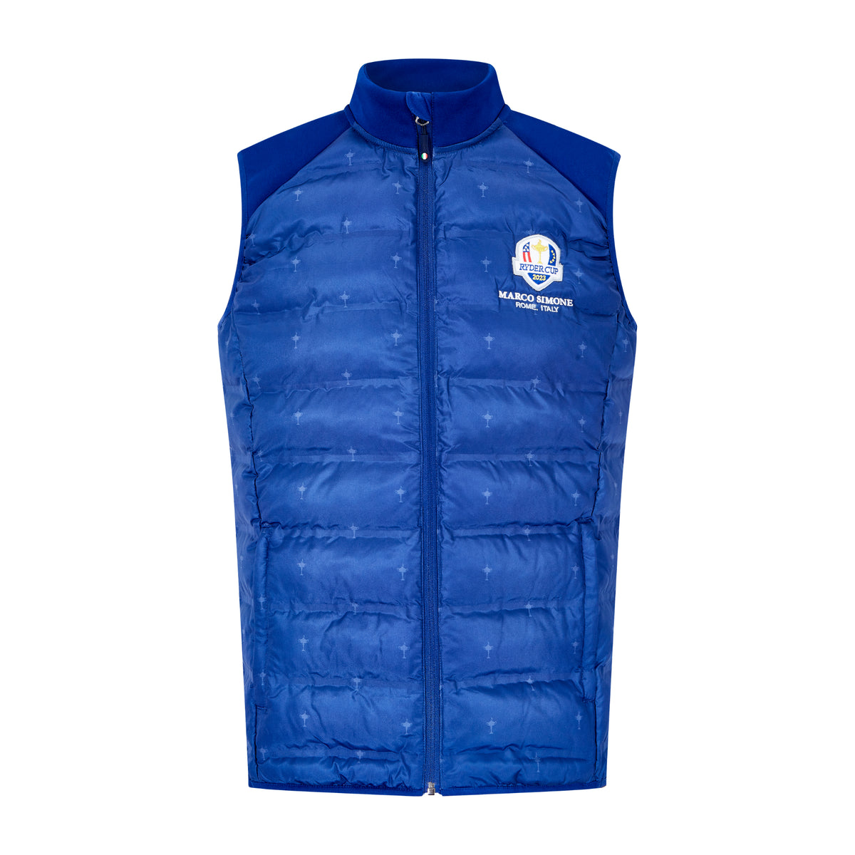 Official 2023 Ryder Cup Rome Collection Men&#39;s Trophy Padded Gilet - Front