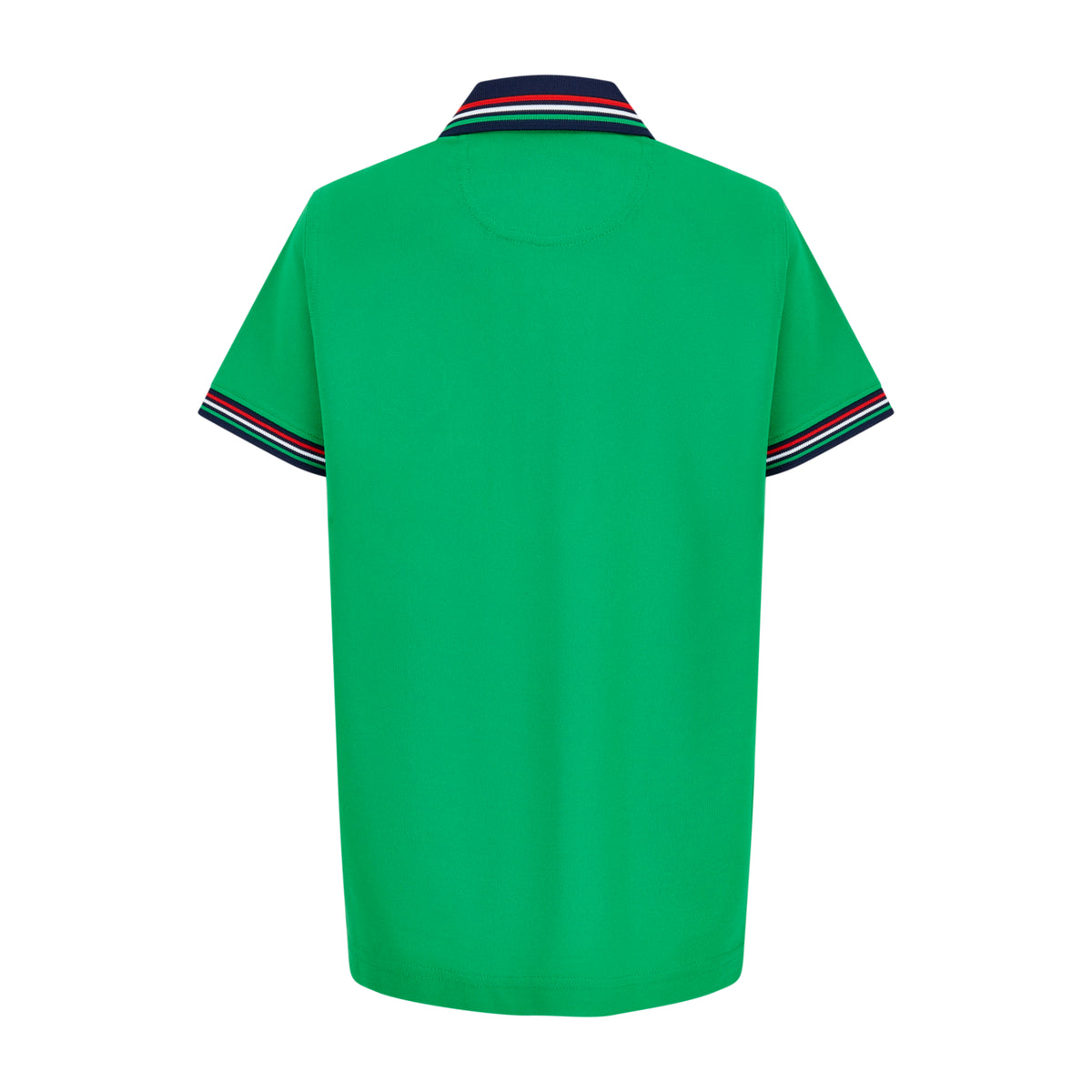 2023 Ryder Cup Rome Collection Youth Tipped Green Polo Shirt - Back
