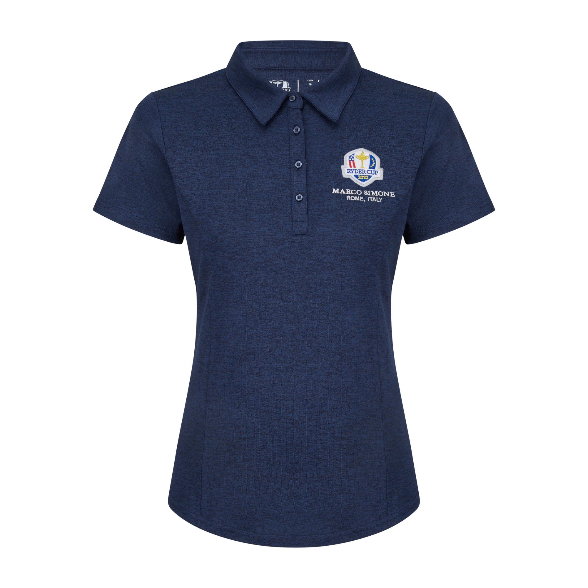2023 Ryder Cup Women's Navy Polo - Front
