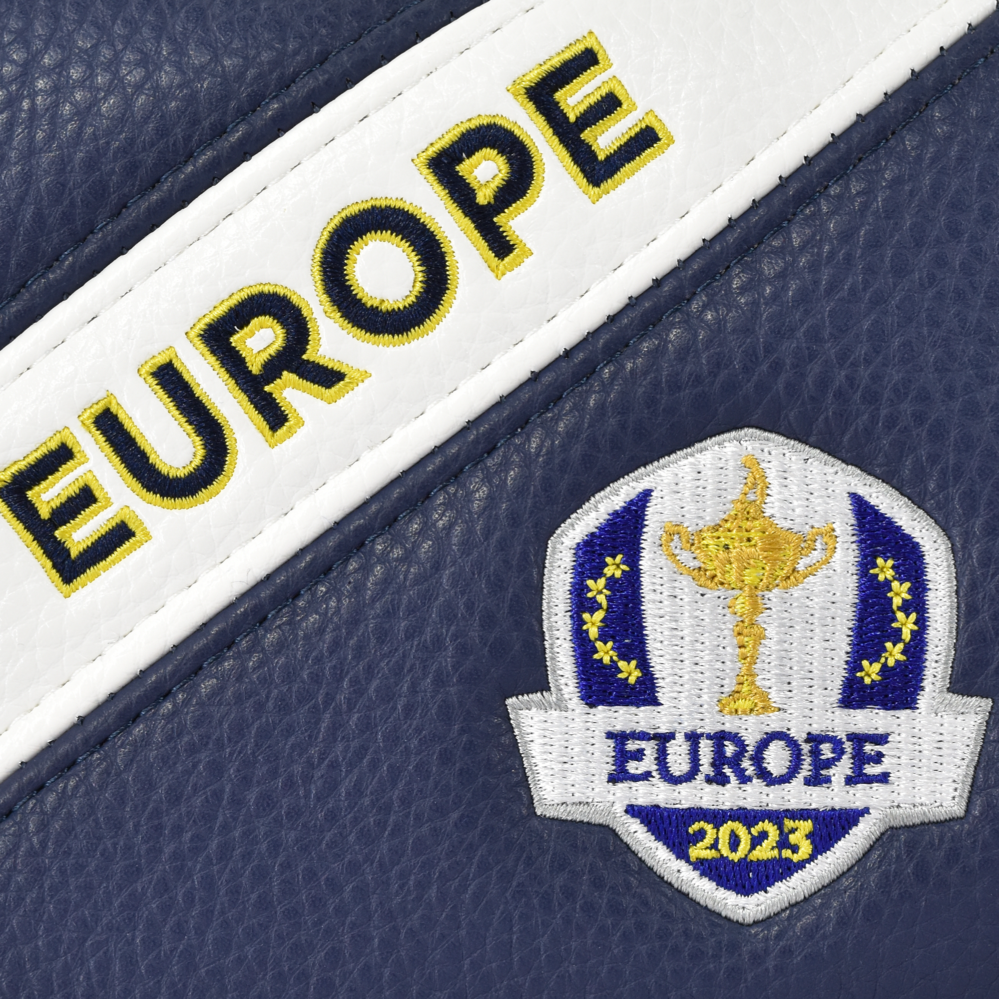 2023 Ryder Cup PRG Team Europe Mallet Cover - Front