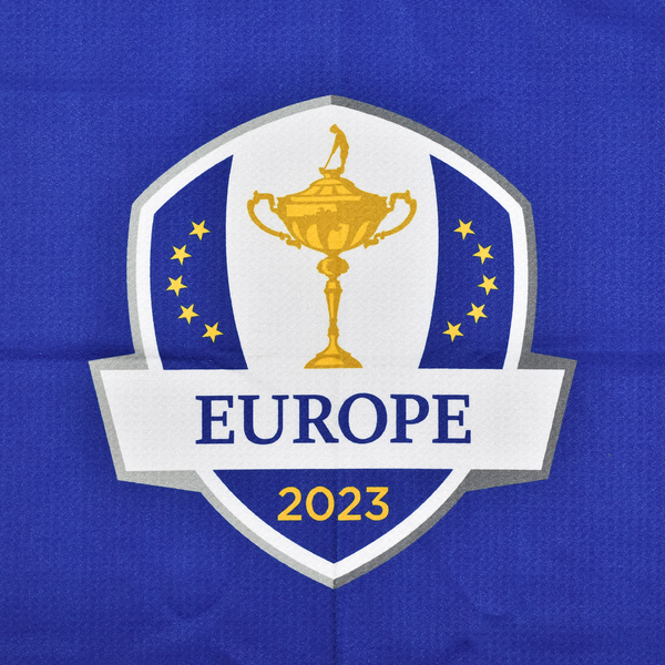 2023 Ryder Cup PRG Team Europe Large Print Golf Towel The Official